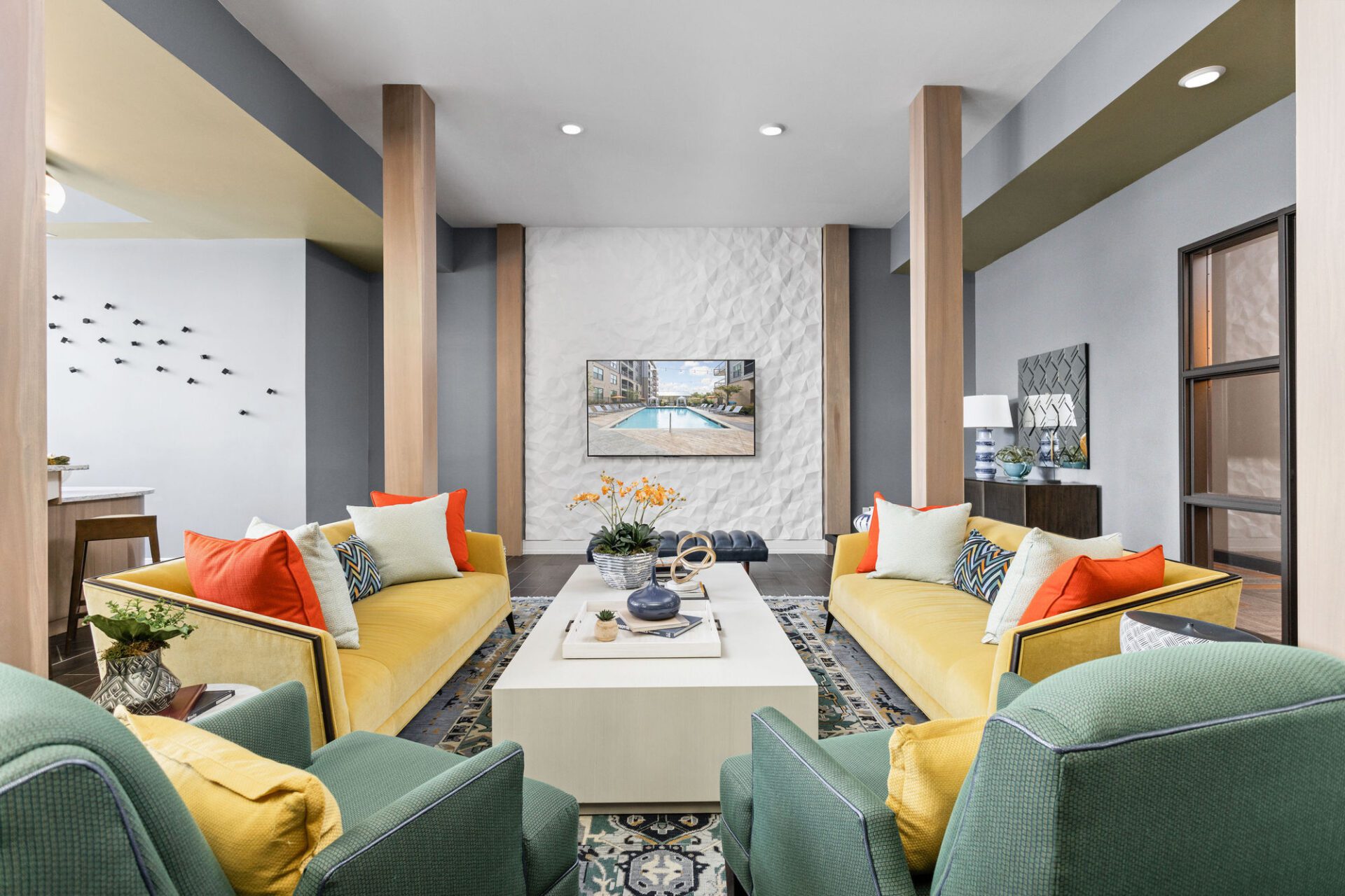 Room with Sofa and TV Room with Sofa and TV